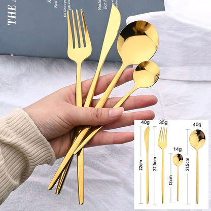 Stainless steel cutlery set