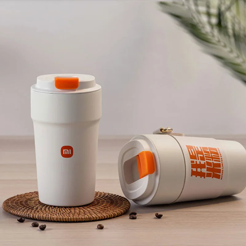 portable thermal coffee cup