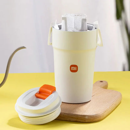 portable thermal coffee cup