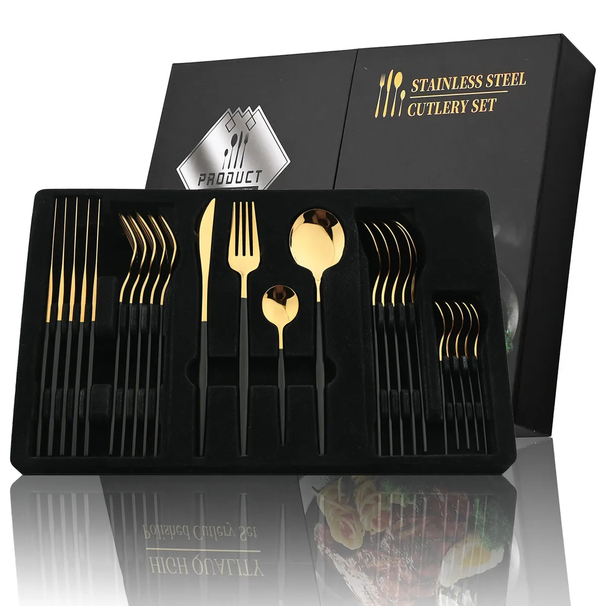 Stainless steel cutlery set