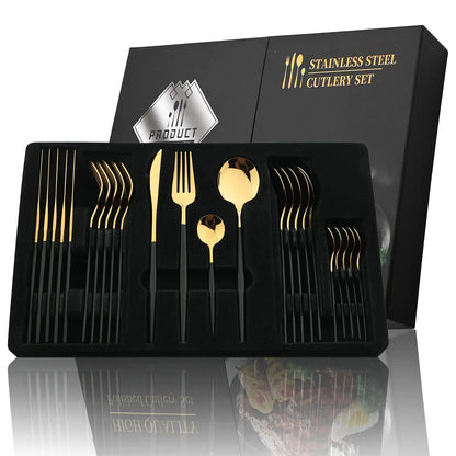 Stainless steel cutlery set