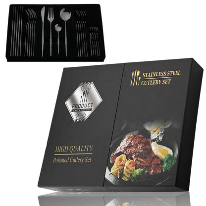 Stainless steel cutlery set