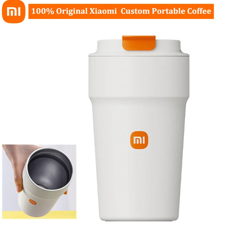 portable thermal coffee cup