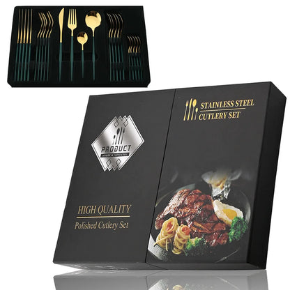 Stainless steel cutlery set