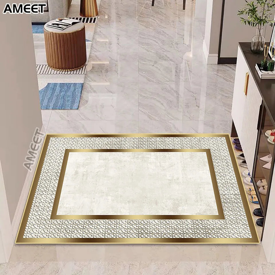 Rectangular luxury rug