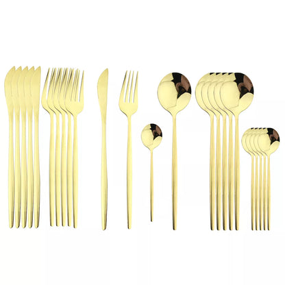 Stainless steel cutlery set